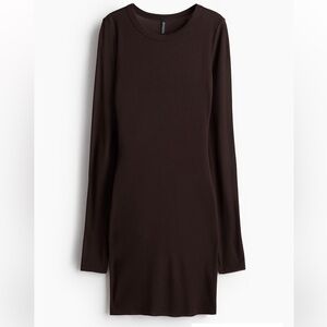 RIBBED BODYCON DRESS